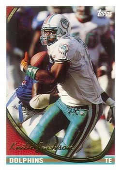 Keith Jackson Miami Dolphins 1994 Topps NFL #43